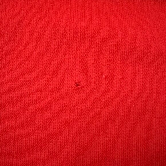 Lifeguard Red Long Sleeve Hoodie Sweatshirt Palm Beach Florida Adult Size M - Picture 5 of 5